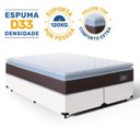 Ver imagem 2 de Cama Box com Colchão de Espuma D33 Pillow Top Comfort Luxo King 193cm