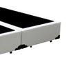 Cama Box Casal 138 Bipartido Bello Box - Tecido Sintético Branco - 3