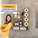 Ver imagem 5 de Organizador com Nichos para Banheiro e Porta Papel Romênia