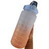 Garrafa Com Horarios Motivacional 2 Litros Agua Academia Treino Esporte Estudos Lazer Squeeze com Me - 10