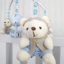 Ver imagem 3 de Mobile para Berço Musical Giratório Baloeiro Azul