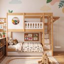 Ver imagem 1 de Treliche Active Play com Balanço Infantil Climb Casatema MadeiraOriginals Branco/Madeira Natural