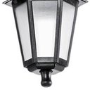 Ver imagem 6 de Kit 6 Pendentes de Teto Lente Fosca Luminária Grega Colonial Retro Preta Dital