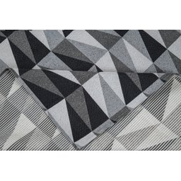 Kit Sala Tapete 2,50 X 1,45 + 4 Capas de Almofada Jacquard Luxo Antiderrapante Estampa Moderna Losan - 2