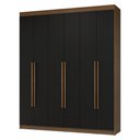 Ver imagem 3 de Guarda-Roupa Casal 6 Portas Batentes Netuno Madesa