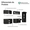Ver imagem 4 de Armário de Cozinha Completa 300 cm Suspenso Preto Nice Madesa 03