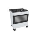 Ver imagem 2 de Fogão Mueller 5 Bocas com Mesa de Vidro e Acendimento Branco Mfv5bb - Bivolt