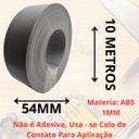 Ver imagem 3 de Fita de Borda Abs Paras Mdf Cinza Puro Arauco 54mm X 1mm X 10m para Moveis Acabamento Mdf