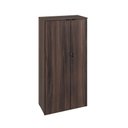 Ver imagem 1 de Armário Alto Fechado com 02 Portas 161,5x80x42cm Wlaf80 Nogal - Preto