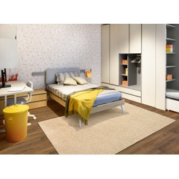 TAPETE MARIANA BEGE 2,00X2,50:BEGE - 3