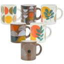 Ver imagem 1 de Kit 6 Canecas Cerâmica Chá Café Coffee Time 80ml