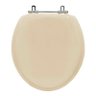 Assento Sanitário Almofadado Fiori Bege Claro para Vaso Fiori - 1