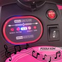 Ver imagem 4 de Mini Quadriciclo Elétrico 6v Infantil com Empurrador e Cobertura para Passeios Rosa Importway Bw393