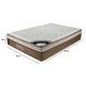 Colchão Box Solteiro Prorelax Molas Ensacadas 96x203x36cm Latex Soft Gel - 2
