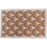 Kit Tapete e Passadeira Cozinha 3 Peças Concha Búzios:caramelo - 10