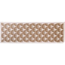 Kit Tapete e Passadeira Cozinha 3 Peças Concha Búzios:caramelo - 9