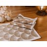Kit Tapete e Passadeira Cozinha 3 Peças Concha Búzios:caramelo - 2