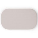 Ver imagem 6 de Kit 02 Puffs Decorativos Orgânicos para Living Quarto 100cm Doha W01 Linho Bege - Lyam Decor