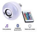 Ver imagem 4 de Lâmpada Musical Rgb Led Bluetooth Caixa Som E27