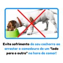 Ver imagem 4 de Kit 2 Comedouros Potes Ração Água Alumínio Pesado 700ml Jjb