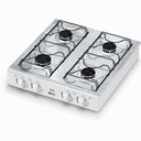 Ver imagem 1 de Fogão 4 Bocas Junior Mesa Inox com Trempes Esmaltadas e Queimador Rápido 1700W Clarice