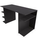 Ver imagem 3 de Mesa Escrivaninha para Computador Gamer Kappesberg 136cm X 75cm X 60cm Preto Fosco