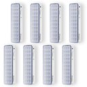 Ver imagem 1 de Kit 08 Luminárias de Emergência Led Intelbrás Autônoma Lea 31 com 30 Leds Branco Bivolt