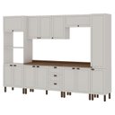 Ver imagem 3 de Cozinha Completa Modulada 310cm com Tampo 8 Peças Friz Genialflex