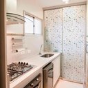 Ver imagem 1 de Adesivo Para Vidro Box Banheiro Jateado Decorado Terrazzo Prova D'Agua - 0,80 x 2,00m