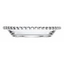 Ver imagem 3 de Kit 4 Pratos Cristal Sobremesa Pearl 14cm Transparente