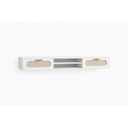 Ver imagem 2 de Rack Suspenso Santorini MDF 1.80m Design Moderno Cor Branco