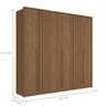 Kit Guarda Roupa 6 Portas e Cômoda Cotia Jatoba - 2