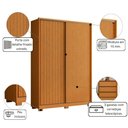 Ver mais imagens de Guarda Roupa Flex Style 3 Gavetas 4 Prateleiras 160cm Cinamomo e Off White Casah