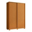 Ver imagem 5 de Guarda Roupa Flex Style 3 Gavetas 4 Prateleiras 160cm Cinamomo e Off White Casah