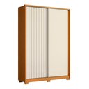 Ver imagem 6 de Guarda Roupa Flex Style 3 Gavetas 4 Prateleiras 160cm Cinamomo e Off White Casah