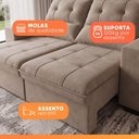 Ver imagem 4 de Sofá Retrátil e Reclinável 3 Lugares 2,30m Espanha