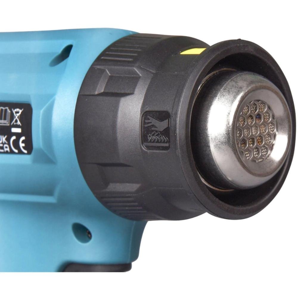 Soprador Termico 550°c sem Fio 18v com Tubeiras e Maleta Dhg181zk Makita - 6