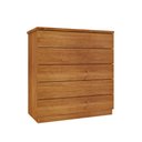 Ver imagem 2 de Cômoda Premium Mdf com 5 Gavetas Tcil