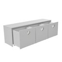 Ver imagem 2 de Rack com Baús de Brinquedos Infantil Menina Mariana 100% Mdf Woodcore