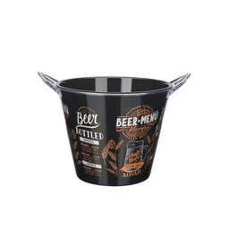 Balde Beer Duplo para 4 Garrafas (preto) - 1