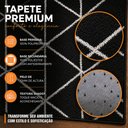 Ver imagem 4 de Tapete Sala Atlas Art 22 Preto 1.50x2.00 Antiderrapante