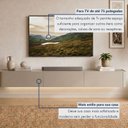 Ver imagem 7 de Rack para TV até 75 Polegadas Suspenso com LED e 3 Gavetas 100% MDF 180cm Oslo Off White