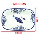 Ver imagem 4 de Kit 8 Petisqueiras Travessa Bowl Pequena Peixe Oceano 100ml