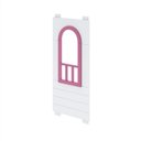 Ver imagem 5 de Janela com Grade de Proteção New Garden Casatema MadeiraOriginals Branco/Rosa