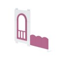 Ver imagem 1 de Janela com Grade de Proteção New Garden Casatema MadeiraOriginals Branco/Rosa