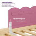 Ver imagem 7 de Janela com Grade de Proteção New Garden Casatema MadeiraOriginals Branco/Rosa