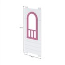 Ver imagem 4 de Janela com Grade de Proteção New Garden Casatema MadeiraOriginals Branco/Rosa