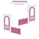 Ver imagem 6 de Janela com Grade de Proteção New Garden Casatema MadeiraOriginals Branco/Rosa