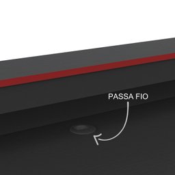 Mesa Gamer com Luz de LED Yescasa - 12