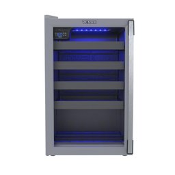 Adega Venax Piubella Cave 100l Porta Invertida Cinza 127v 19924 - 1
